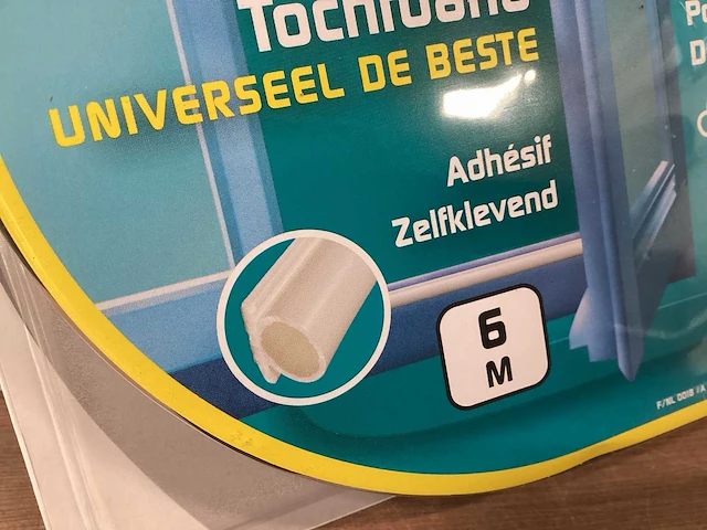 Ellen tochtband siliconen, pro 6 mtr (160x) - afbeelding 4 van  4