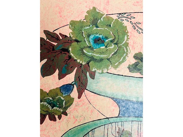 Ellen van toor - chair - kleurenzeefdruk - afbeelding 2 van  9