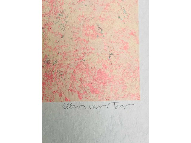 Ellen van toor - chair - kleurenzeefdruk - afbeelding 5 van  9