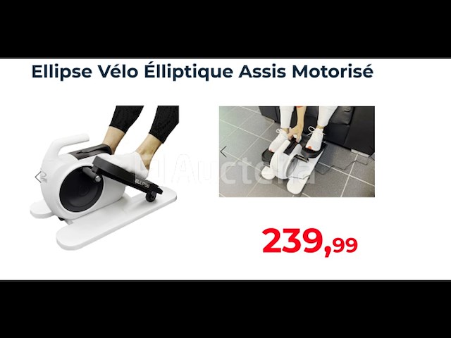 Ellipse gemotoriseerde zittende elliptische trainer - afbeelding 1 van  1