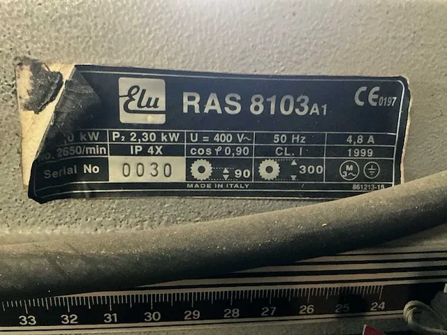 Elu ras 8103a1 afkortcirkelzaagmachine - afbeelding 10 van  10