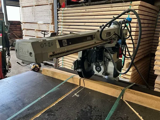 Elu ras 8103a1 afkortcirkelzaagmachine - afbeelding 4 van  10