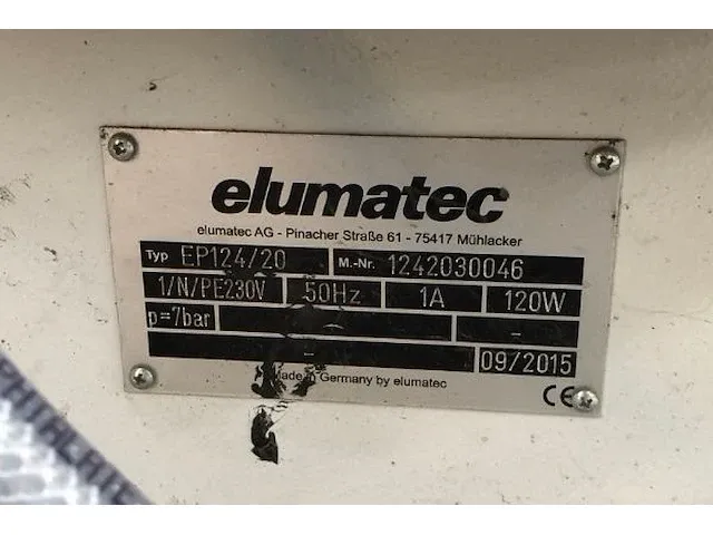Elumatec hoekverbindingspers - afbeelding 5 van  14