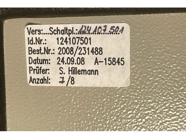 Elumatec hoekverbindingspers - afbeelding 10 van  11