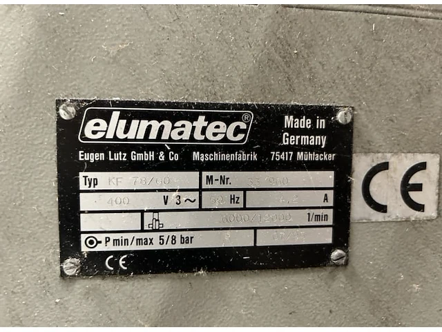 Elumatec kf 78/60 tweeassige bovenfrees - afbeelding 4 van  9