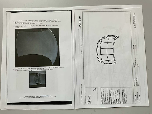 Elumenati panorama 4.5 projection dome - afbeelding 7 van  11