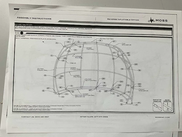 Elumenati panorama 4.5 projection dome - afbeelding 10 van  11
