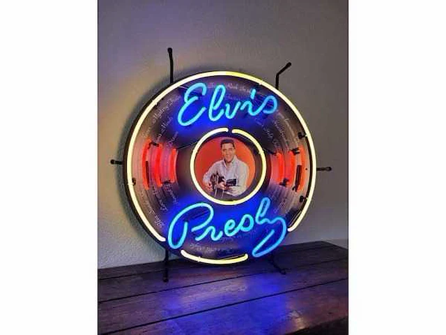 Elvis presley neon sign verlichting - afbeelding 1 van  1