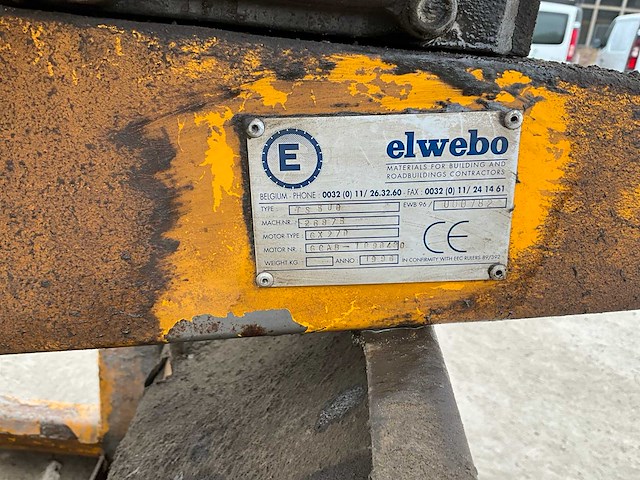 Elwebo tafelslijpmachine - afbeelding 13 van  16