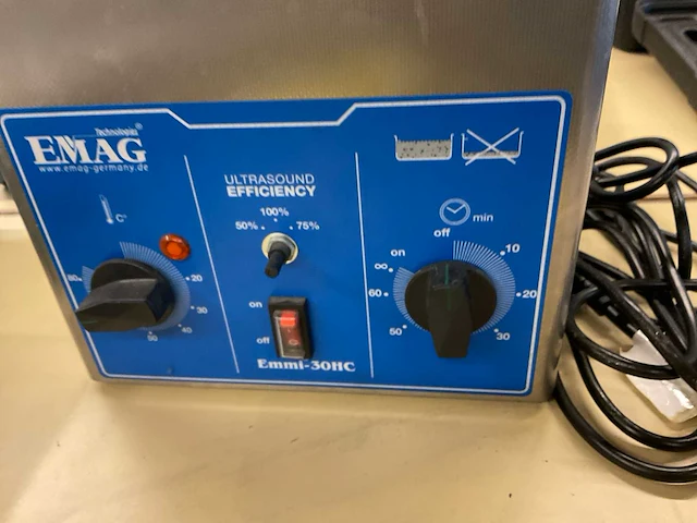 Emag emmi-30hc ultrasoon reiniger - afbeelding 2 van  3