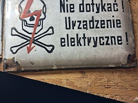 Emaille bord 300mm x 200mm - afbeelding 1 van  2