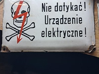 Emaille bord 300mm x 200mm - afbeelding 1 van  2