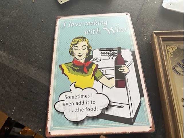 Emaille borden object - afbeelding 5 van  8