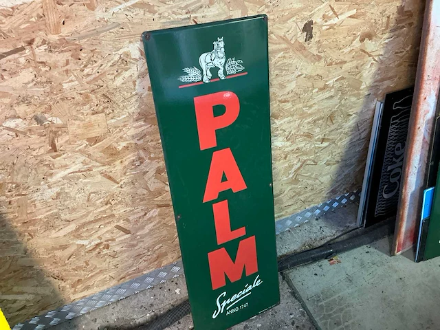 Emaillerie belge 1999 emaille reclamebord palm speciale - afbeelding 1 van  5