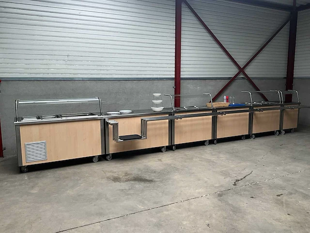 Emainox - warm en koud uitgifte buffet - afbeelding 12 van  26