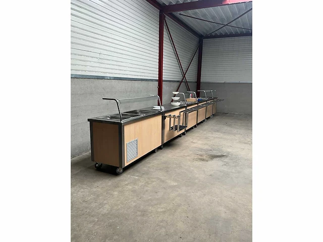 Emainox - warm en koud uitgifte buffet - afbeelding 20 van  26