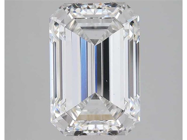 Emerald diamant 1.55ct – e/vs2 – hrd - afbeelding 1 van  4