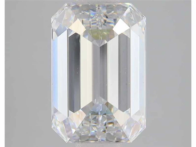 Emerald diamond 0.90 ct e/vs1 (hrd certified) - afbeelding 3 van  4