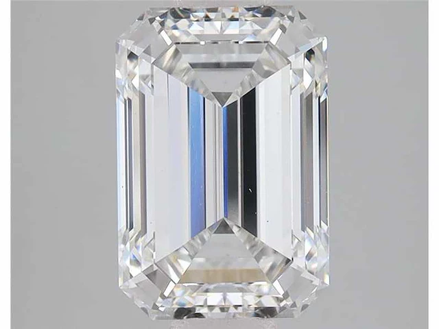 Emerald diamond 2.01ct d/vs1 (hrd certified) - afbeelding 1 van  5