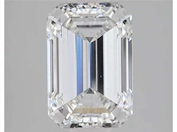 Emerald diamond 2.01ct d/vs1 (hrd certified) - afbeelding 1 van  5