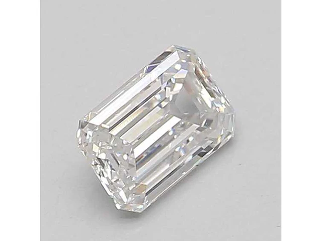 Emerald diamond 2.05 ct d/vvs2 (igi certified) - afbeelding 2 van  4