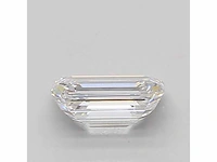 Emerald diamond 2.05 ct d/vvs2 (igi certified) - afbeelding 3 van  4