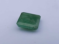Emerald square shaped-natural green mijnen -4,6 cts - afbeelding 4 van  5