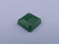 Emerald square shaped-natural green mijnen -4,6 cts - afbeelding 5 van  5