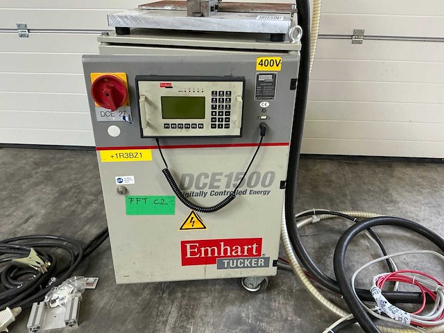 Emhart tucker dce1500/ 5 021 20 03 stud welding inverter - afbeelding 12 van  26