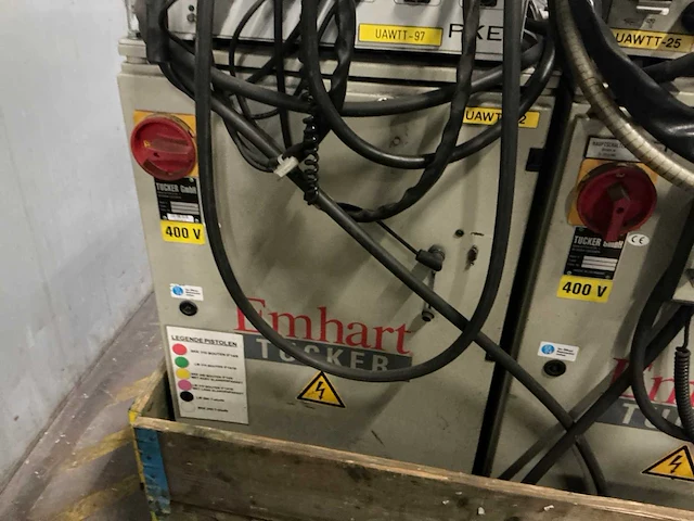 Emhart tucker tmp1500 stiftlasmachine (2x) - afbeelding 5 van  7