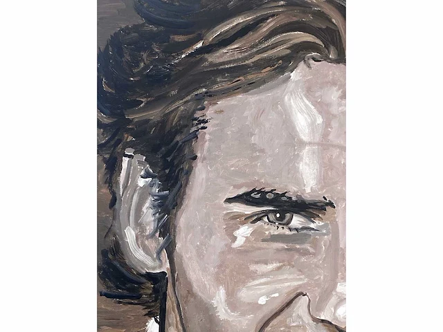 Emile - portret van roger federer - olie op doek - afbeelding 10 van  12