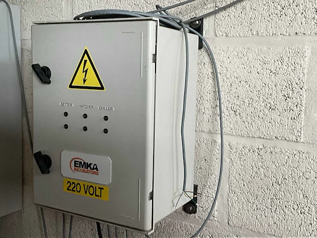 Emka - 2021 professionele broedmachine voor kippen 38.400st of fazanten 55.296st - afbeelding 26 van  29