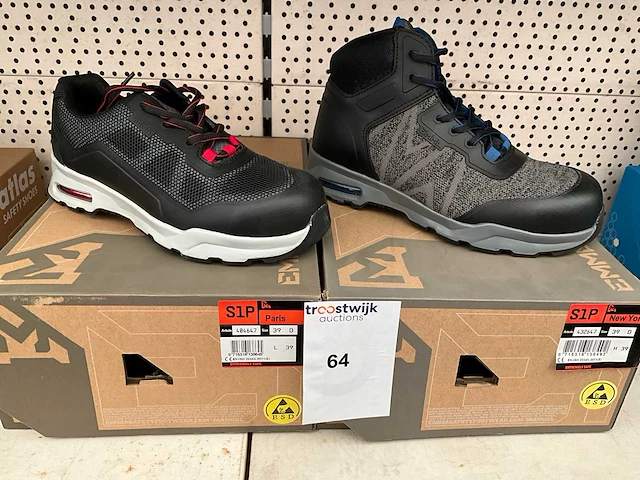 Emma. veiligheid werkschoenen. (2x) - afbeelding 1 van  3