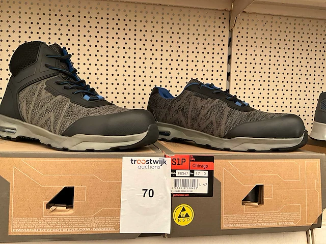 Emma. veiligheid werkschoenen. (2x) - afbeelding 1 van  3