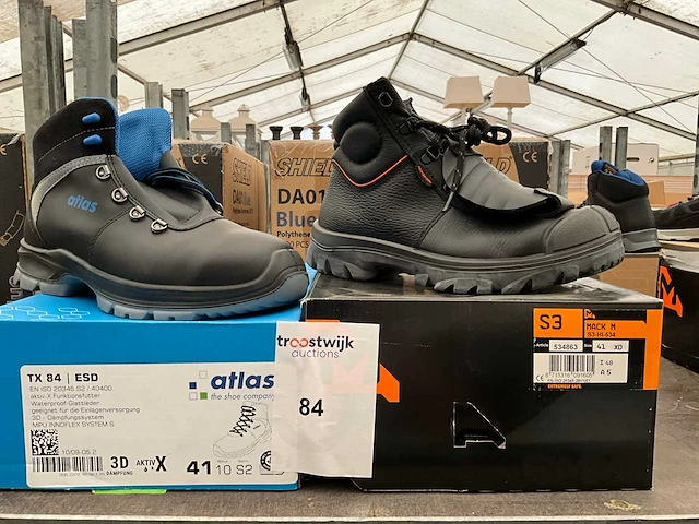 Emma. veiligheid werkschoenen. (2x) - afbeelding 1 van  3