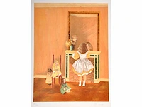 Emmanuelle baudais - les poupées - litho - afbeelding 1 van  6