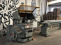 Emmegi afkortzaag met nabewerkingsmachine - afbeelding 7 van  14