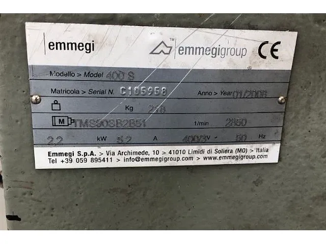 Emmegi afkortzaag - afbeelding 5 van  10
