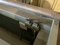 Emmegi nova 450/trd-450-e aluminium dubbel kop afkortcirkelzaagmachine - afbeelding 4 van  16