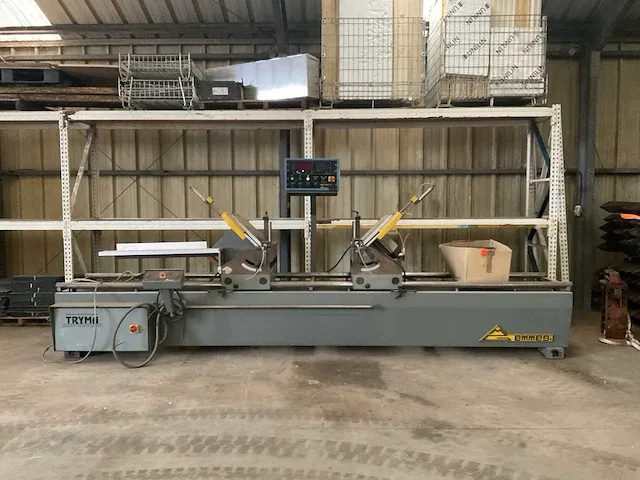 Emmegi nova 450/trd-450-e aluminium dubbel kop afkortcirkelzaagmachine - afbeelding 9 van  16