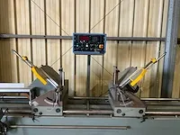 Emmegi nova 450/trd-450-e aluminium dubbel kop afkortcirkelzaagmachine - afbeelding 11 van  16