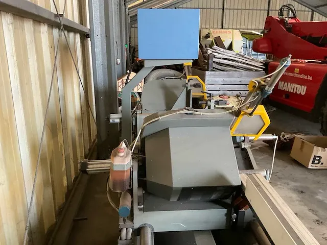 Emmegi nova 450/trd-450-e aluminium dubbel kop afkortcirkelzaagmachine - afbeelding 16 van  16