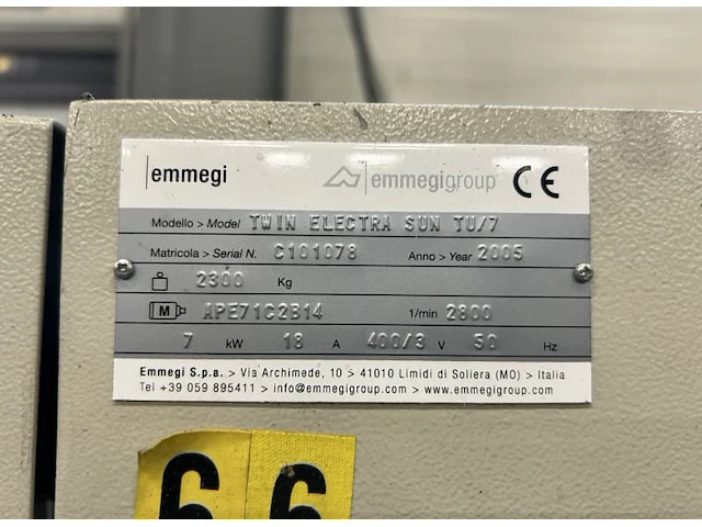 Emmegi twin electra sun tu7 dubbele verstekzaag - afbeelding 5 van  9