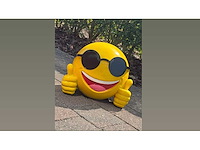 Emoji goed/bril h30cm - afbeelding 1 van  1
