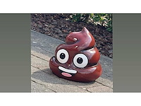 Emoji kakje h30cm - afbeelding 1 van  1