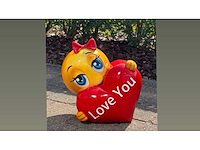 Emoji love h30cm - afbeelding 1 van  1
