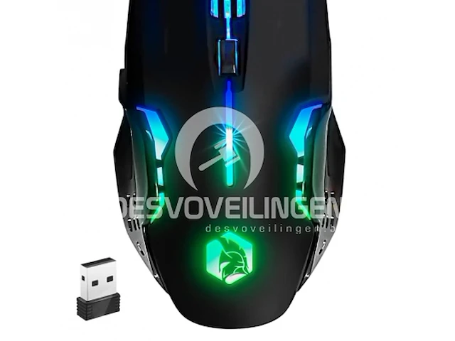 Empire gaming - armor rf800 wireless gaming keyboard mouse pack - afbeelding 2 van  8