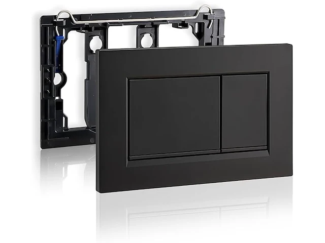 Empyreal plaat met uitlaatactivatoren en inbouwframe, geschikt voor geberit sigma - afbeelding 1 van  6