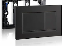 Empyreal plaat met uitlaatactivatoren en inbouwframe, geschikt voor geberit sigma - afbeelding 1 van  6