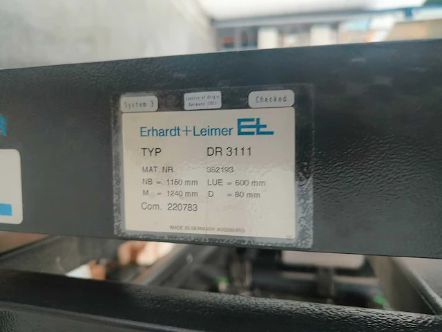 Emt 42" wikkel en snijmachine - afbeelding 10 van  55